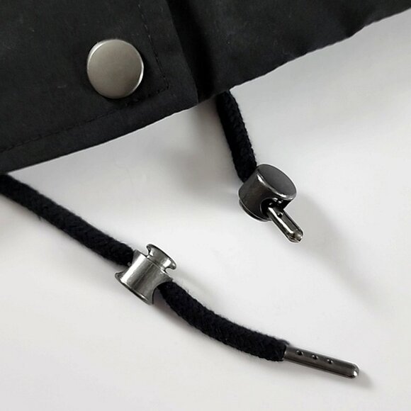 Vero Moda Women's Black Short Parka Zip Up Hooded Jacket Lined Size Large - Picture 7 of 14